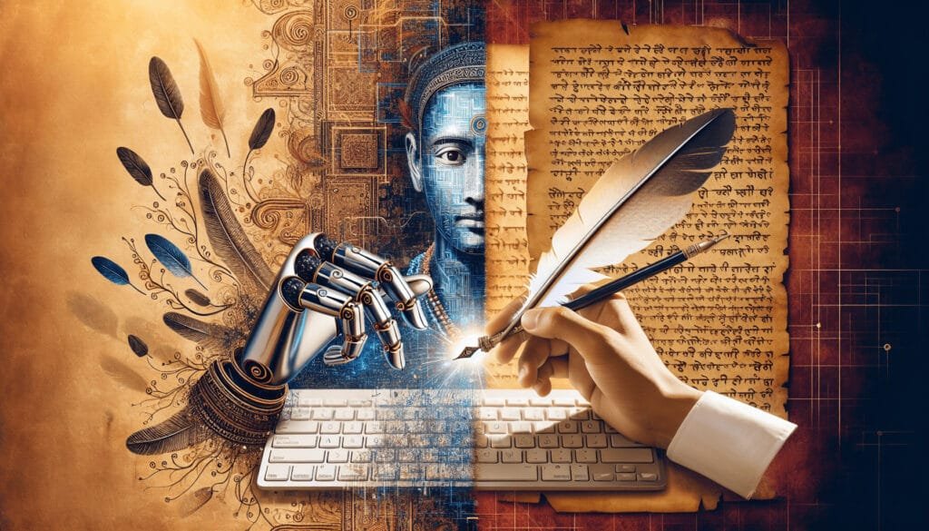 Balancing Human Creativity and AI Efficiency in Blog Writing