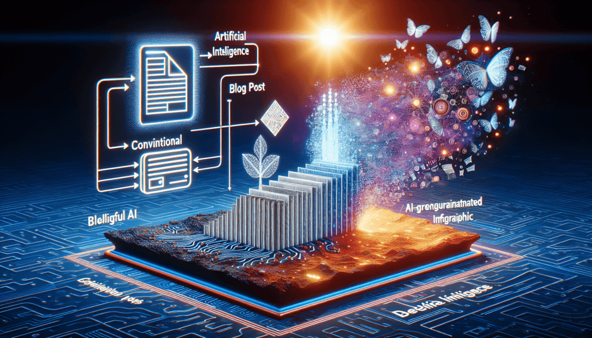 Transforming Blog Posts into Engaging AI-Generated Infographics